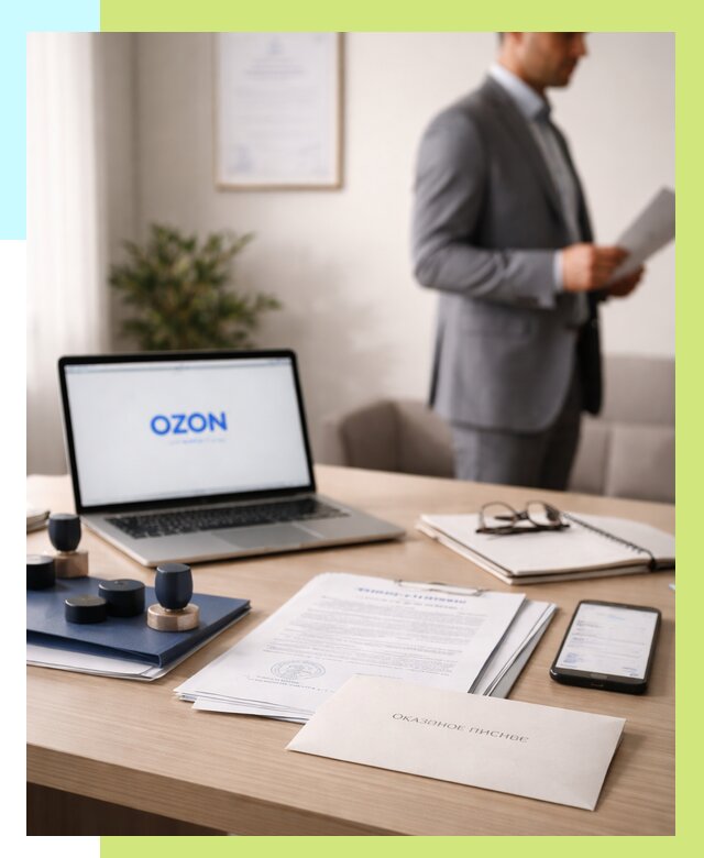 Отказное письмо для Ozon в Куйбышеве от 3629 р. | Сертэкс